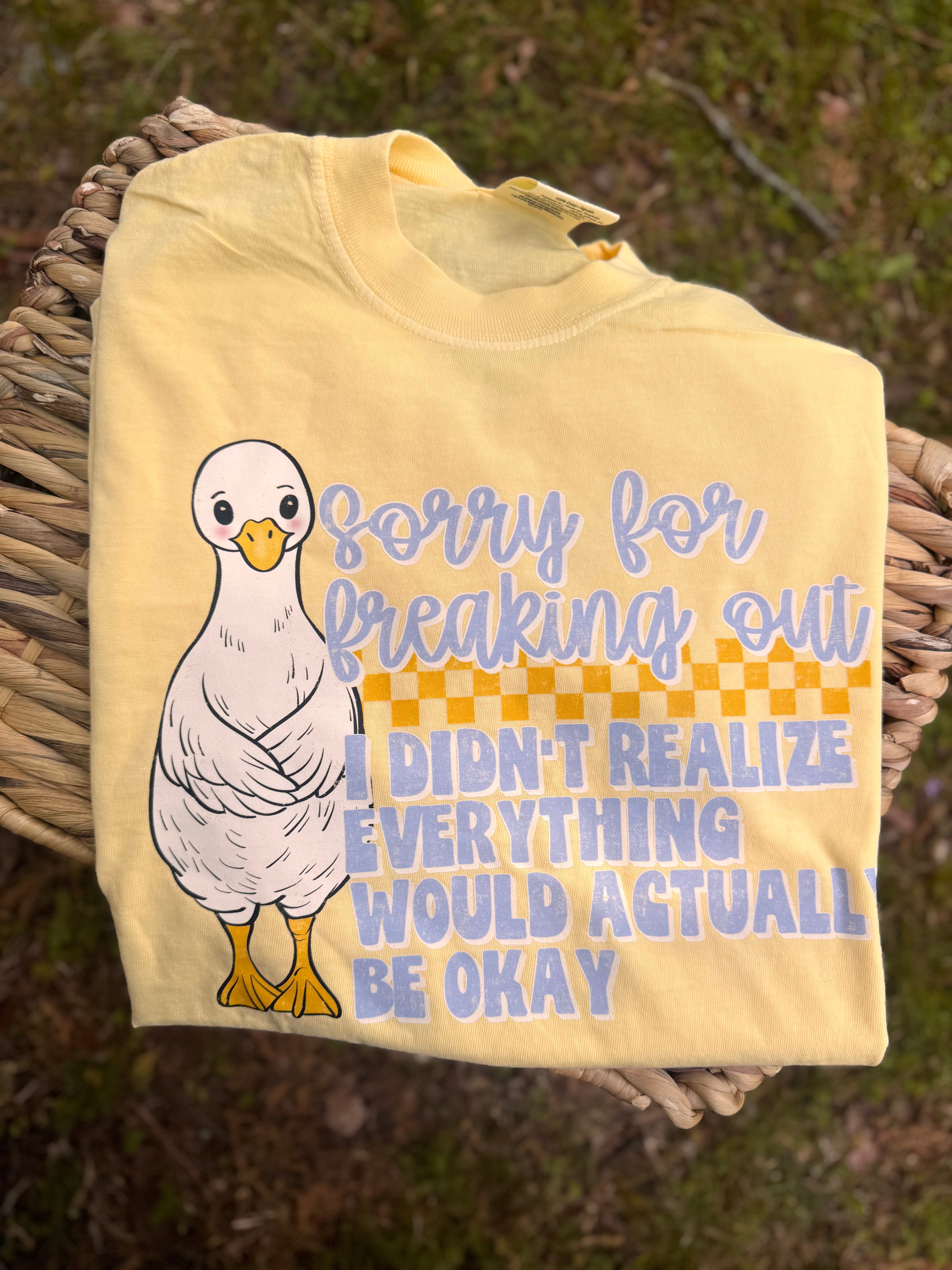 Sorry for Freaking Out READY TO SHIP