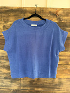 Blue Skies Ribbed Top
