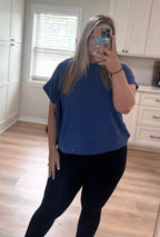 Blue Skies Ribbed Top