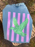 Striped Mallard Tee - SMALL RTS