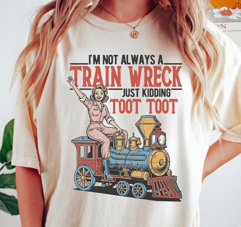 Train Wreck Tee