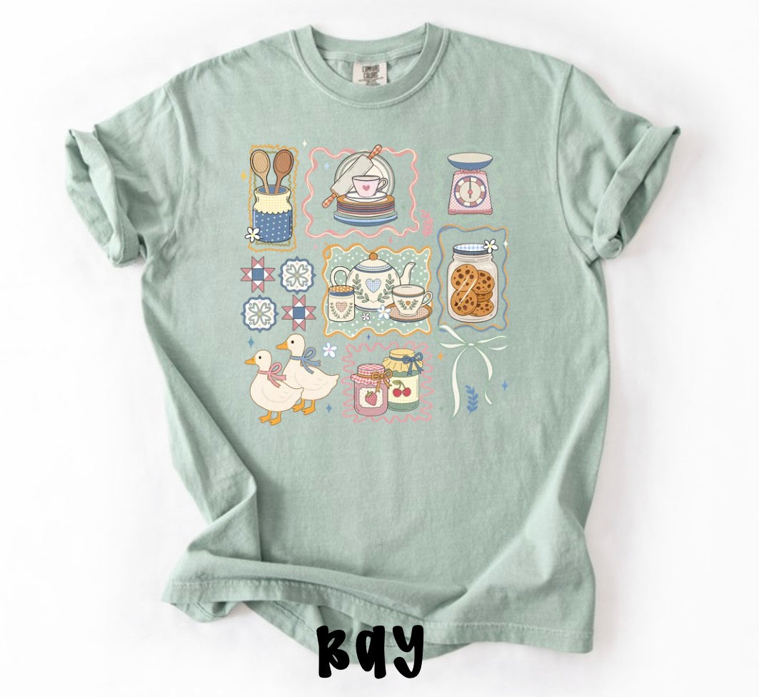 Cottage Kitchen Tee